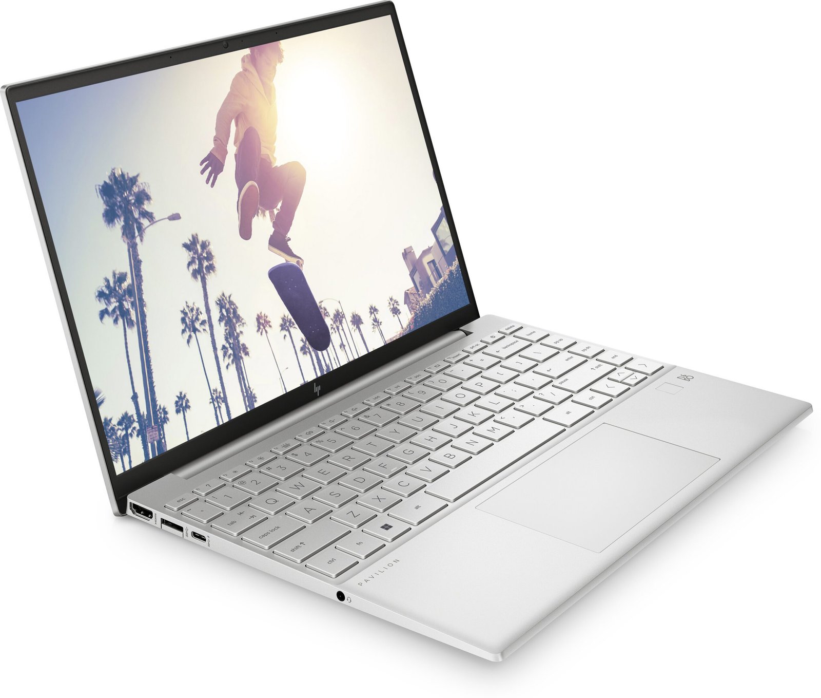HP Pavilion Aero (2023) Ryzen 5 Hexa Core 7535U - (16 GB/512 GB SSD/Windows 11 Home) 13-BE2057AU Thin and Light Laptop (13.3 Inch, Natural Silver, 0.97 Kg, With MS Office) - Image 3
