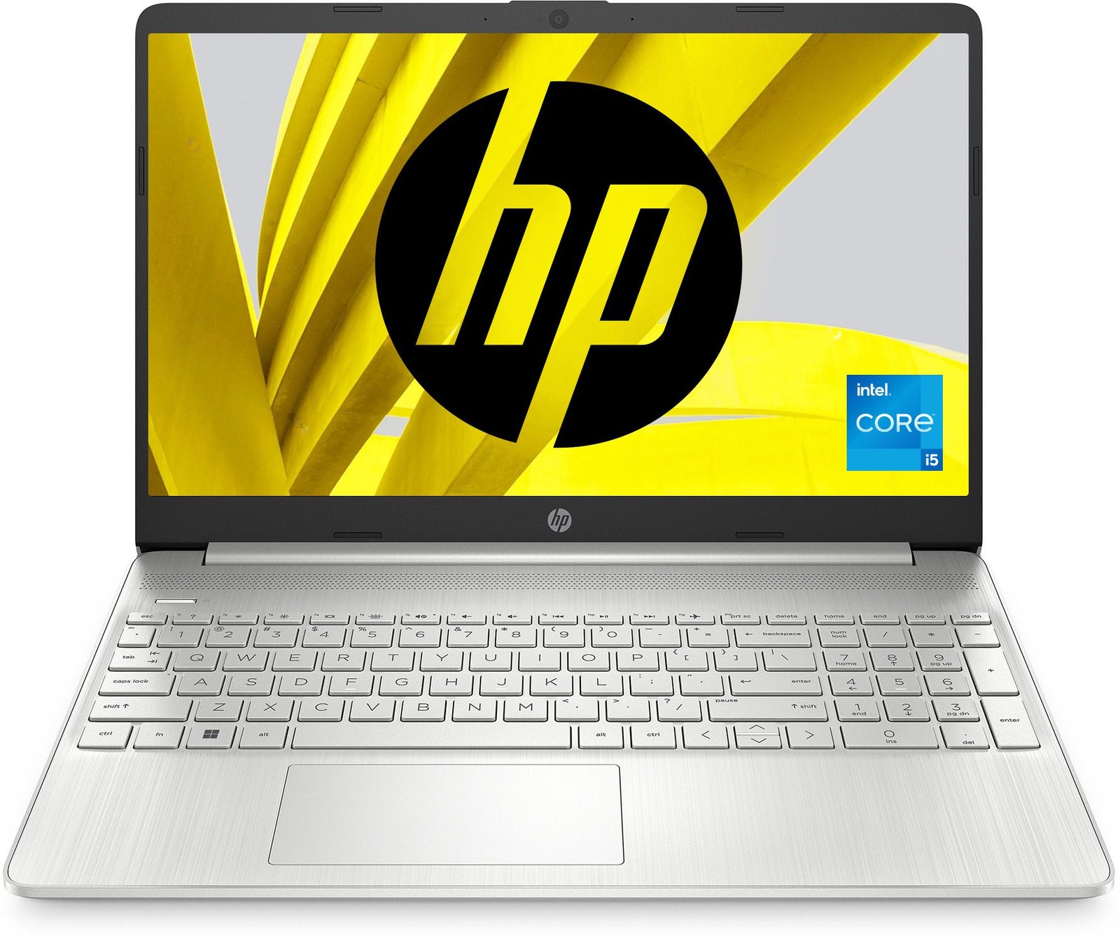 HP 15s Intel Core i3 12th Gen - (8 GB/512 GB SSD/Windows 11 Home) 15s-fq5007TU Thin and Light Laptop (15.6 Inch, Natural Silver, 1.69 kg, With MS Office)